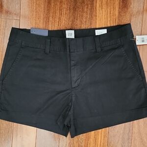 GAP Factory Black CITY SHORTS Classic Style